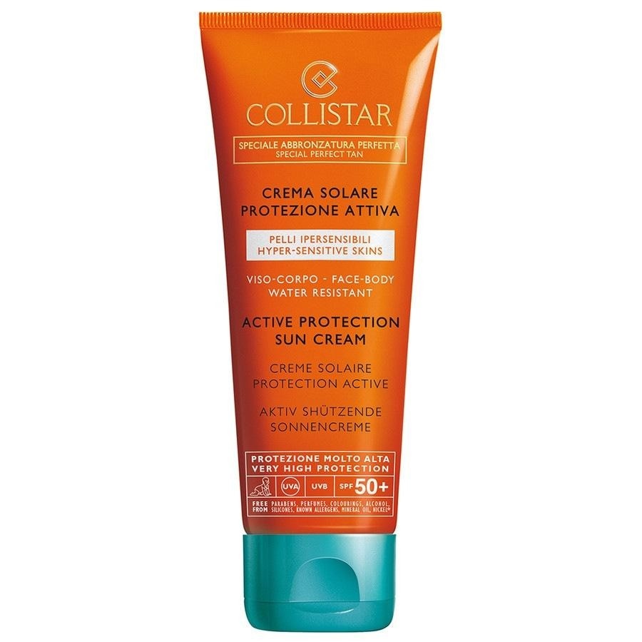 Collistar Sun Care Active Protection Cream Face & Body LSF 50+ Sonnencreme 100 ml