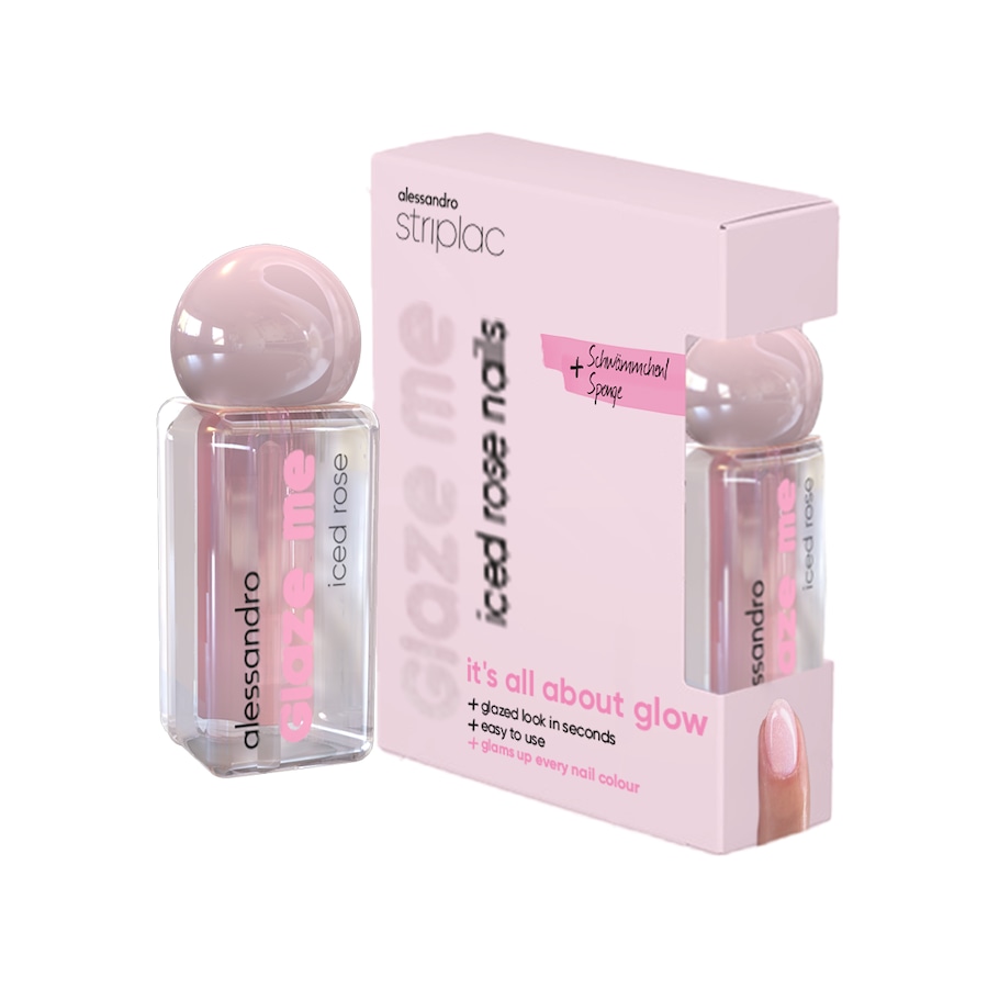 Alessandro Striplac Glaze Me Pigment Iced Rose Nageldesign 3 ml