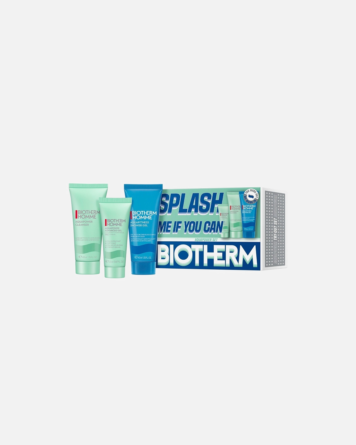 Gesichtspflegeset für Männlich Biotherm Homme Aquapower 1 Stück