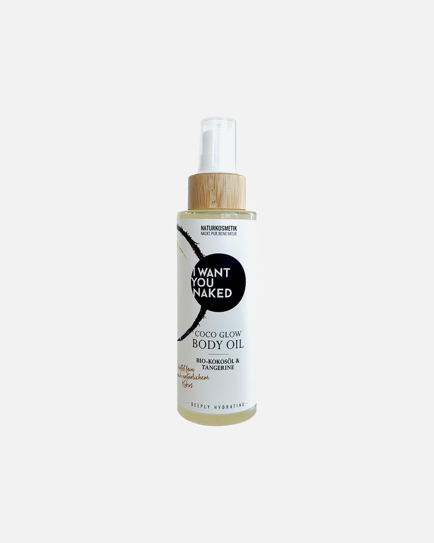 Körperöl für Unisex I WANT YOU NAKED Coco Glow Body Oil 100 ml