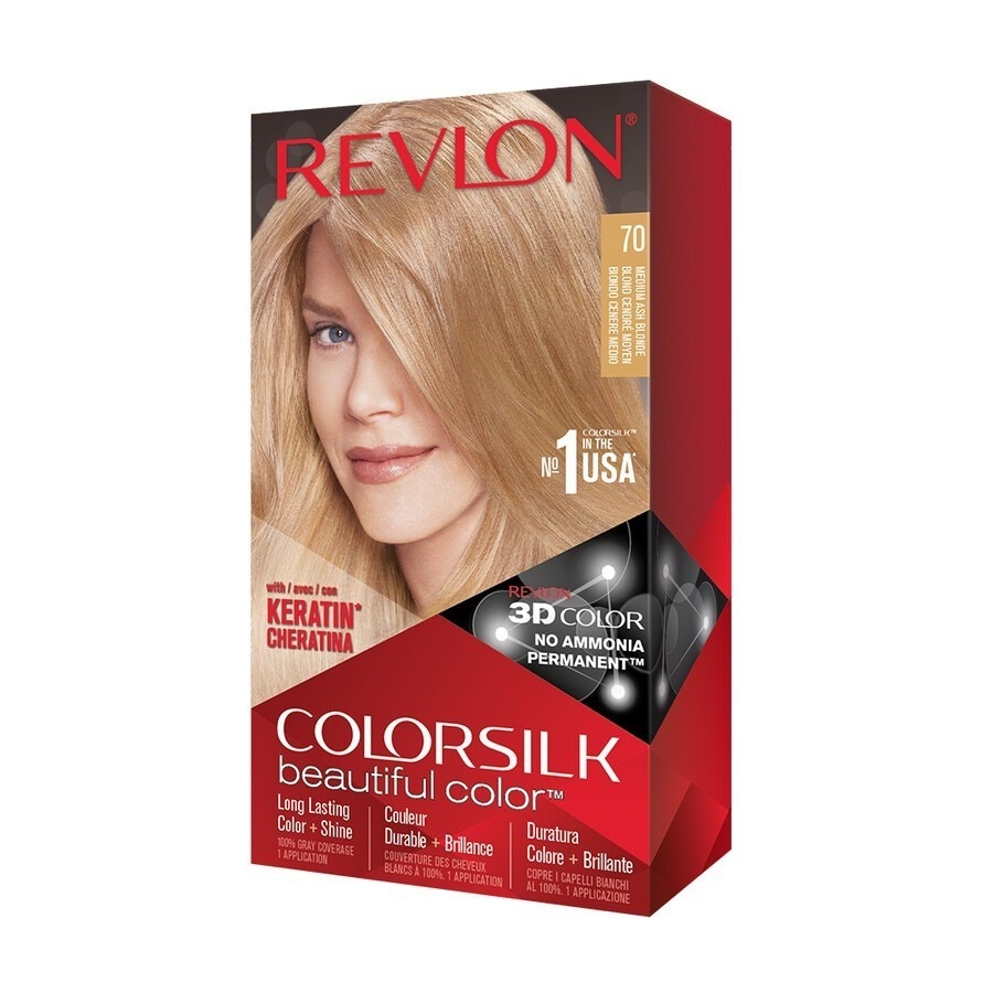 Revlon ColorSilk Beautiful Color Haarfarbe Hellbraun