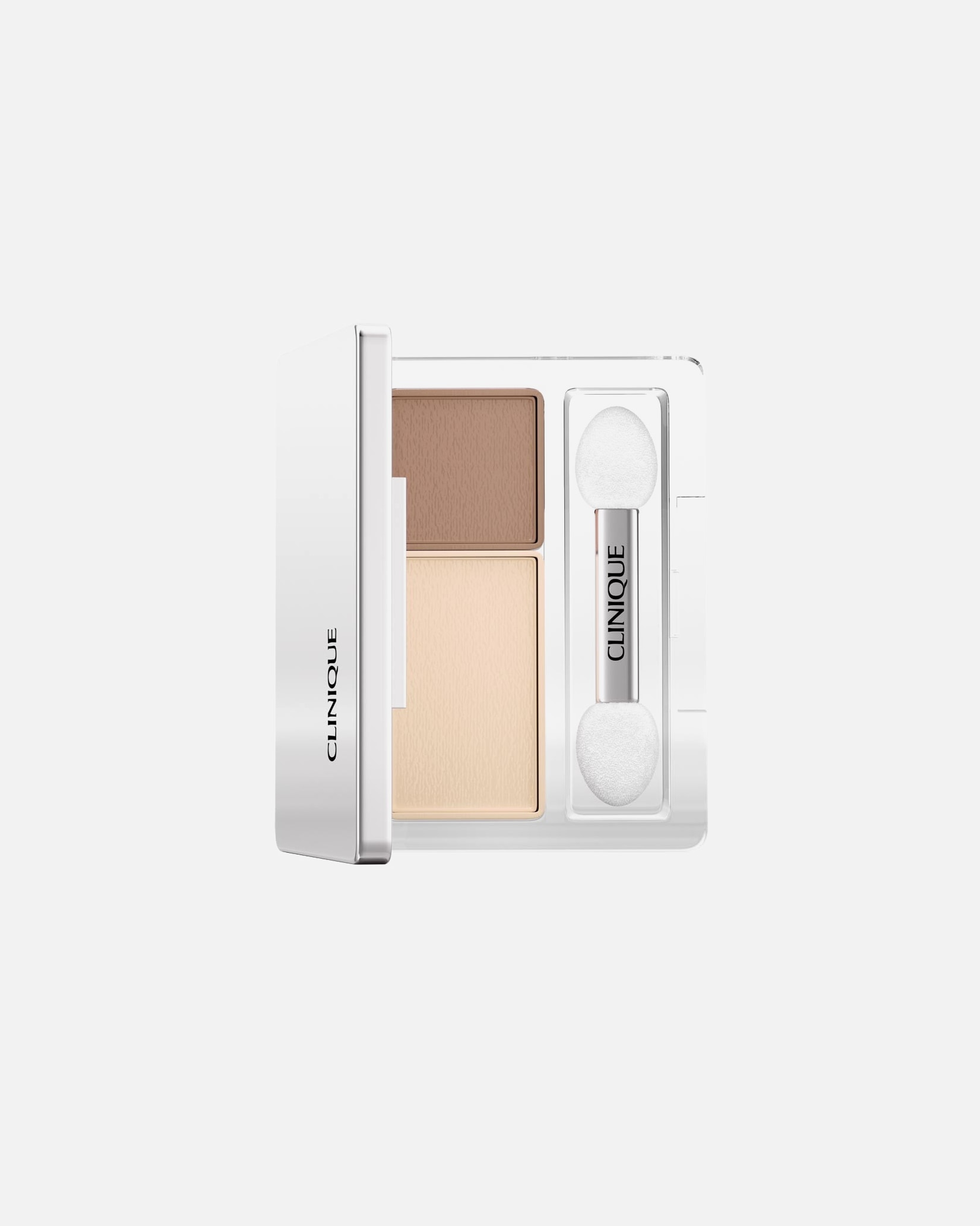Lidschatten für Unisex Clinique Default Brand Line All About Shadow Duo Twilight Mauve / Brandided 4 - IVORY BISQUE/ BRONZE SATIN