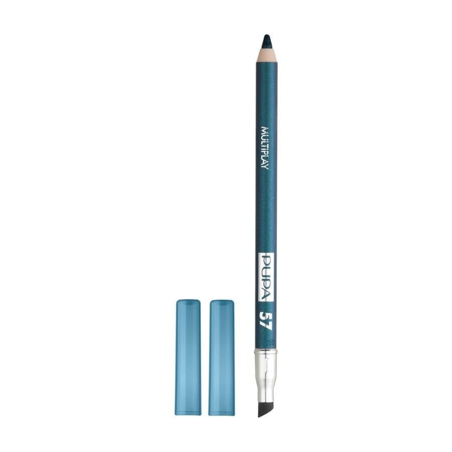 PUPA Milano Multiplay Kajalstift 57 - PETROL BLUE 1.2 g Grau