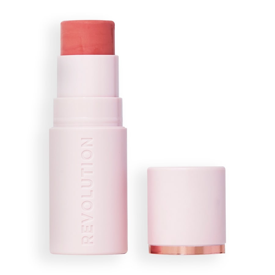 REVOLUTION Skin Silk Stick Blush PEACHY PINK 4.5 g Rosegold