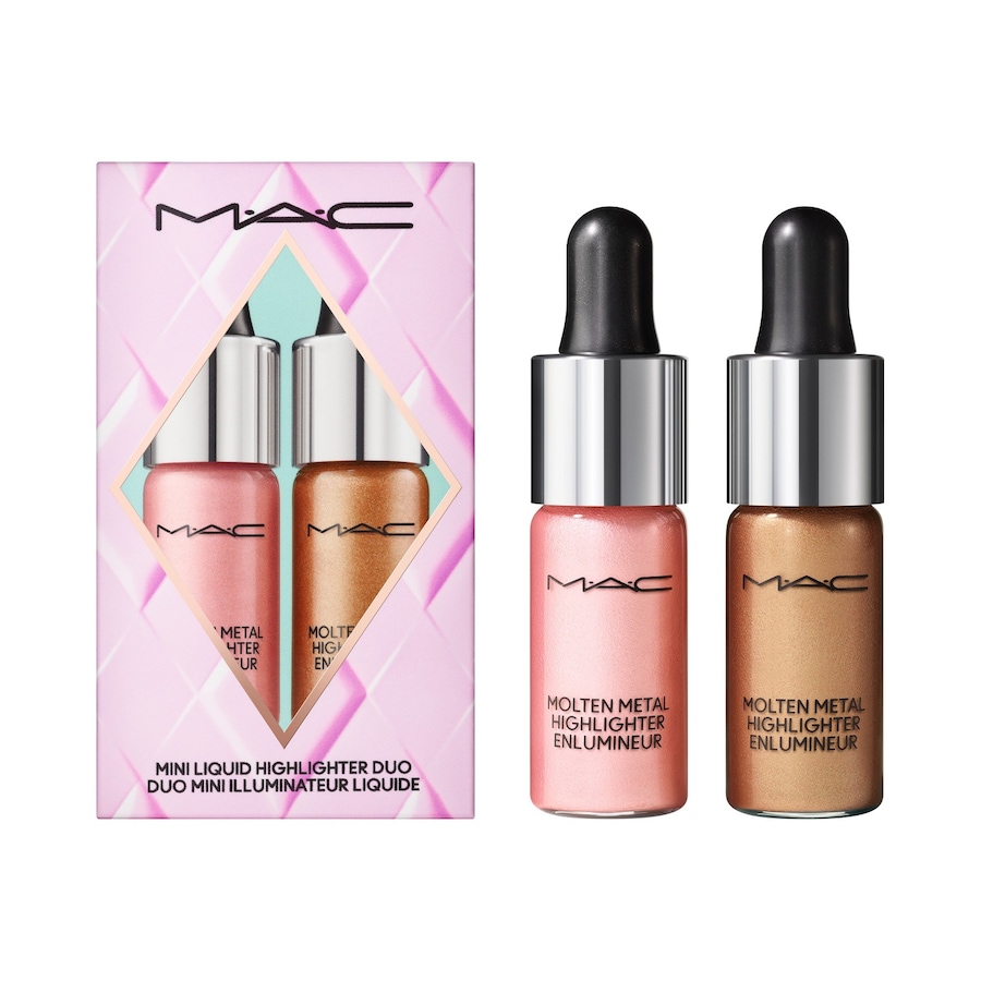 MAC Holiday Surreal Shine Mini Highlighter Teint Make-up Set Rosegold
