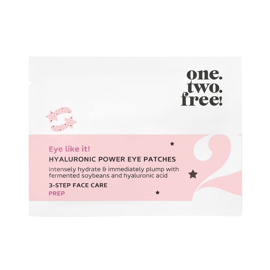 one.two.free! Step 2: Vorbereitung Hyaluronic Power Eye Patches Augenpatches