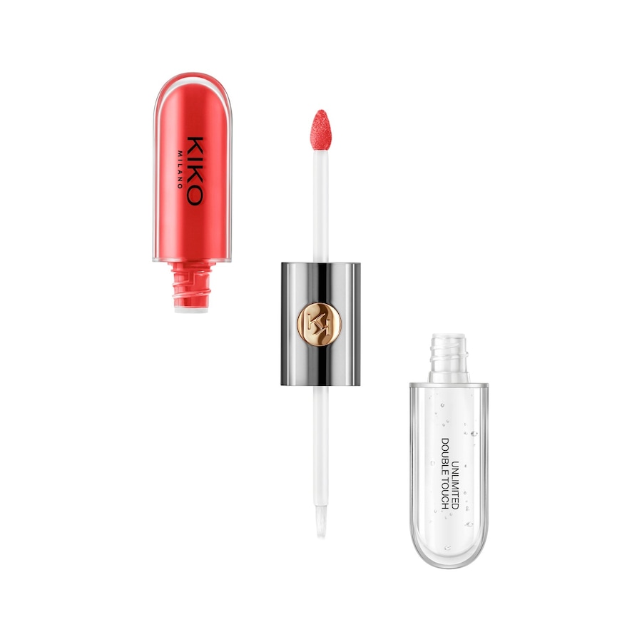 KIKO Milano Unlimited Double Touch Lipgloss 115 Fire Red 6 ml Pink Damen