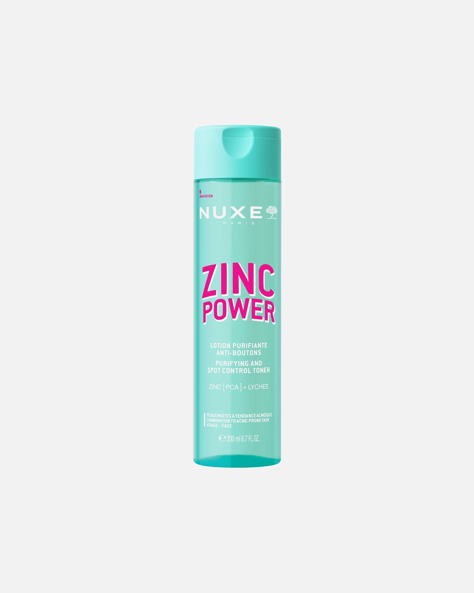 Gesichtslotion für Weiblich NUXE Zinc Power gegen Pickel 200 ml