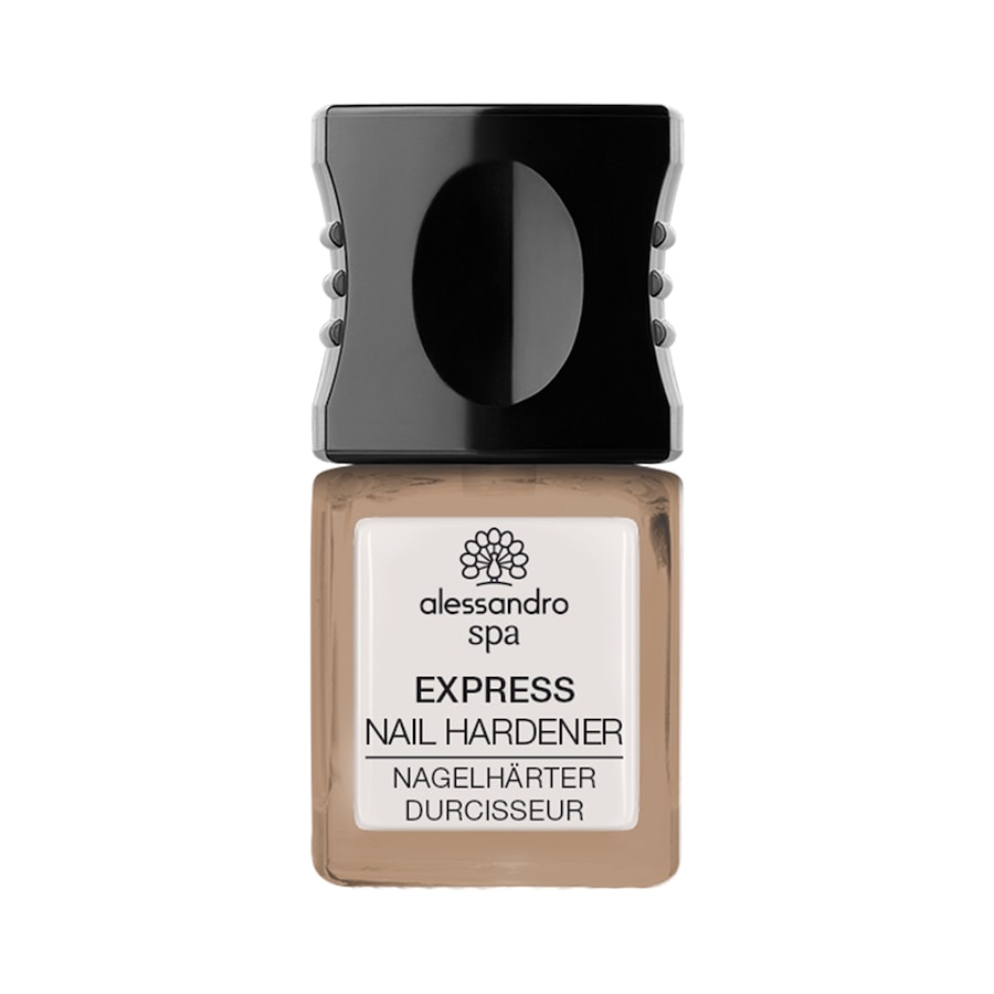 Alessandro Spa Express Hardener Nagelhärter ALMOND 10 ml Hellbraun