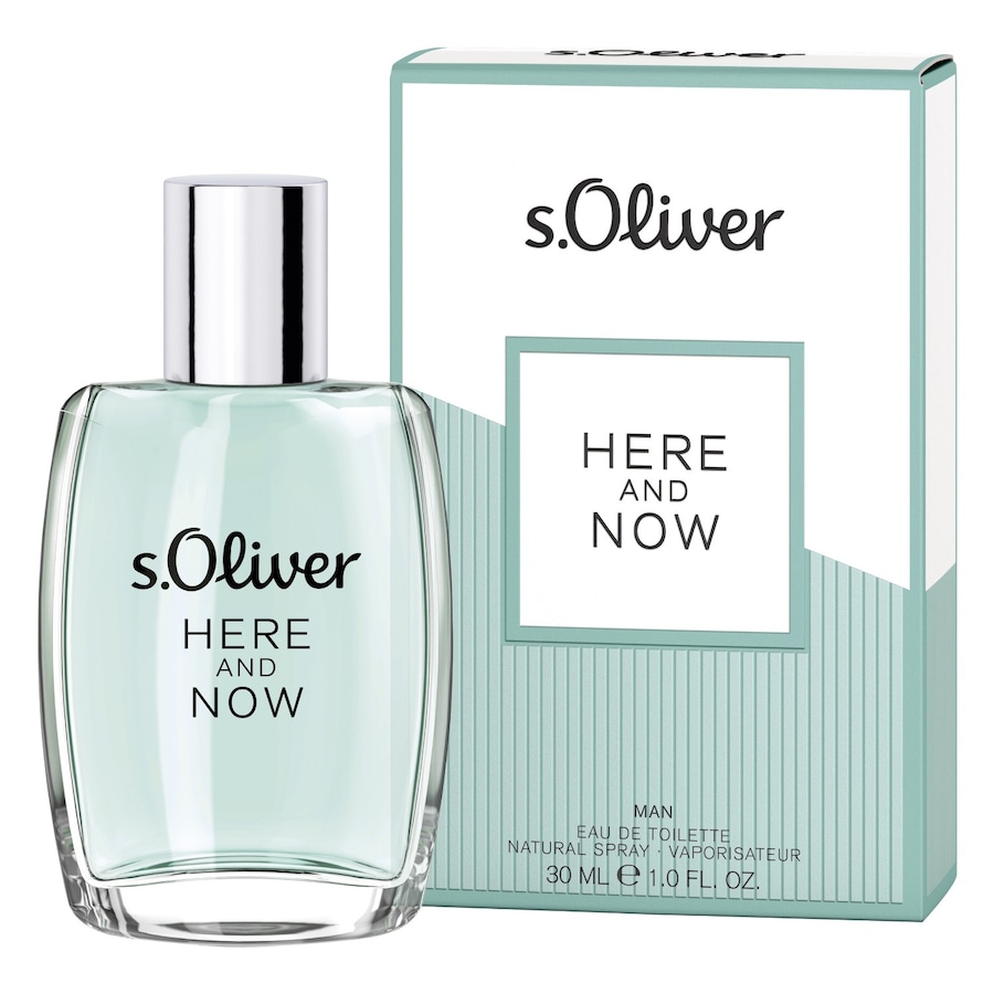 s.Oliver Here And Now Men Eau de Toilette 30 ml Herren