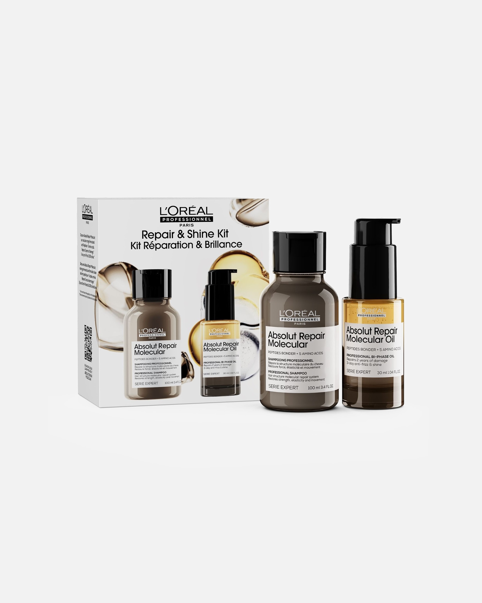 Haarpflegeset für Unisex L´Oréal Professionnel Paris Serie Expert Absolut Repair Molecular Kit 1 Stück