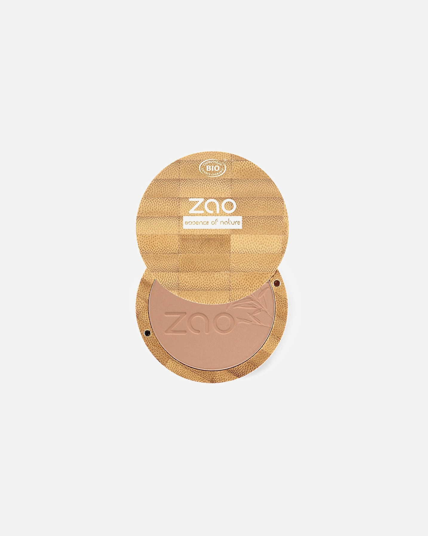 Puder für Unisex ZAO Bamboo Compact Powder 305 - MILK CHOCOLATE