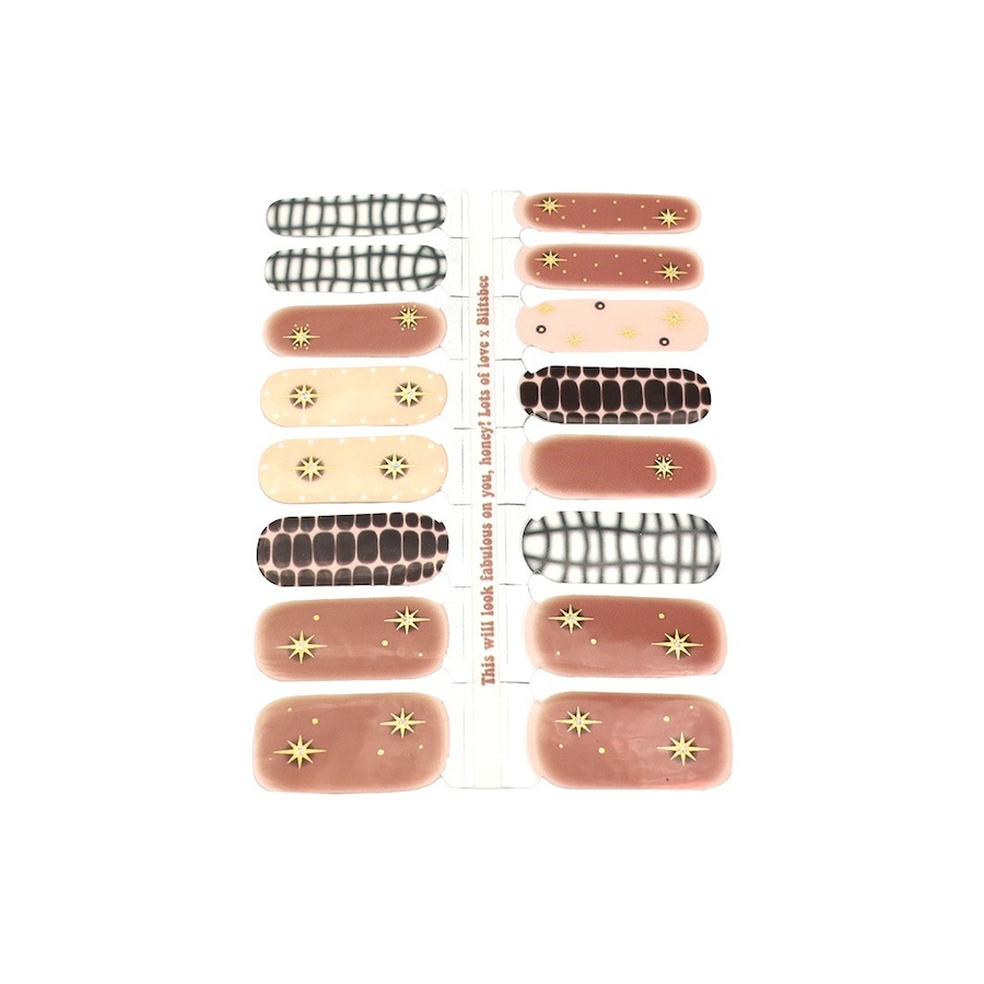 Blitsbee Nail Sticker Cosmic CacaoMake-up | 1.0 pieces | 11,99 / 1.0 pieces