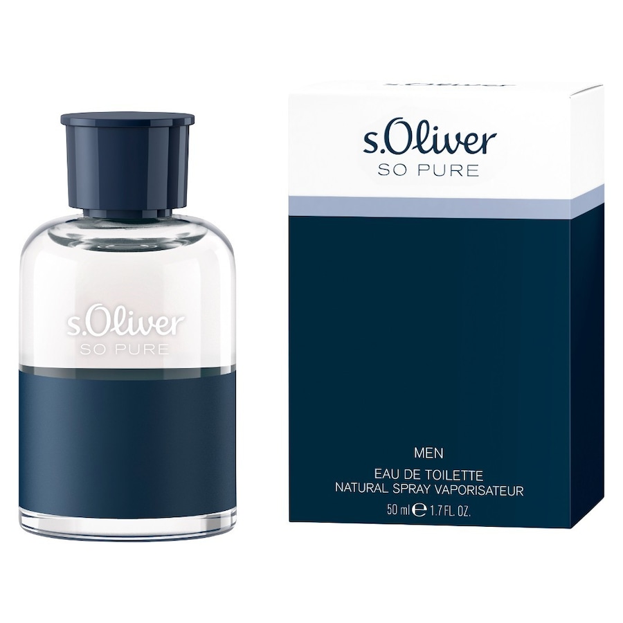 s.Oliver So Pure Men Eau de Toilette 50 ml Herren