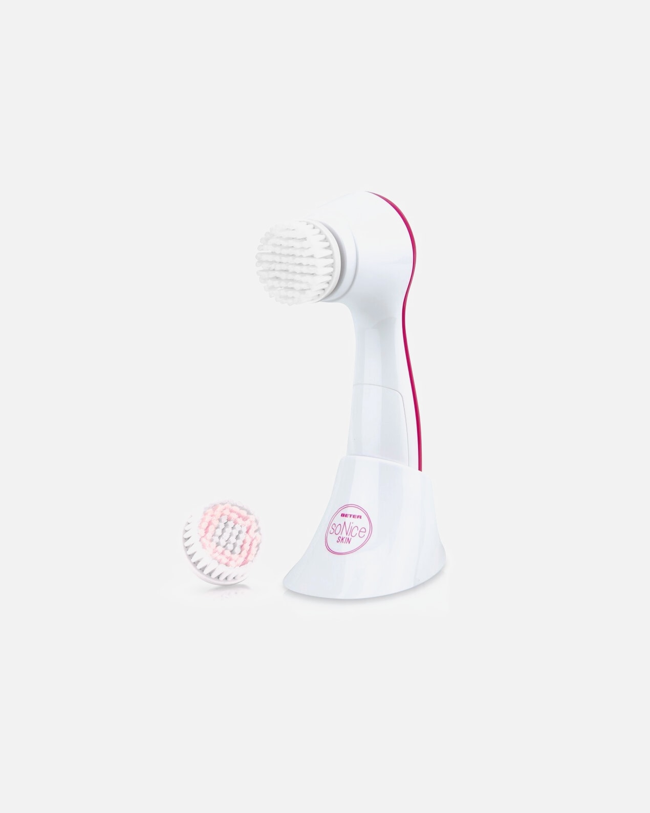 Gesichtsreinigungsset für Unisex Beter So Nice Skin Sonic Gesichtsbürste +2 Köpfe 3 Einheiten 1 Stück