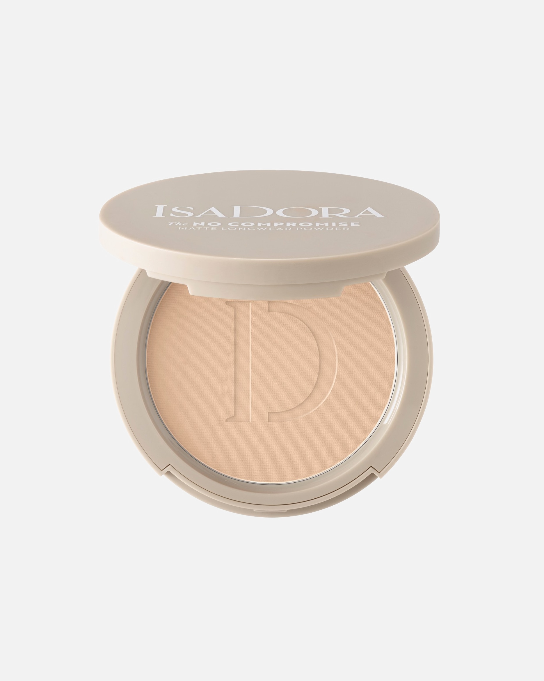 Puder für Unisex Isadora Default Brand Line The No Compromise Matte Longwear Powder 065 Neutral Beige