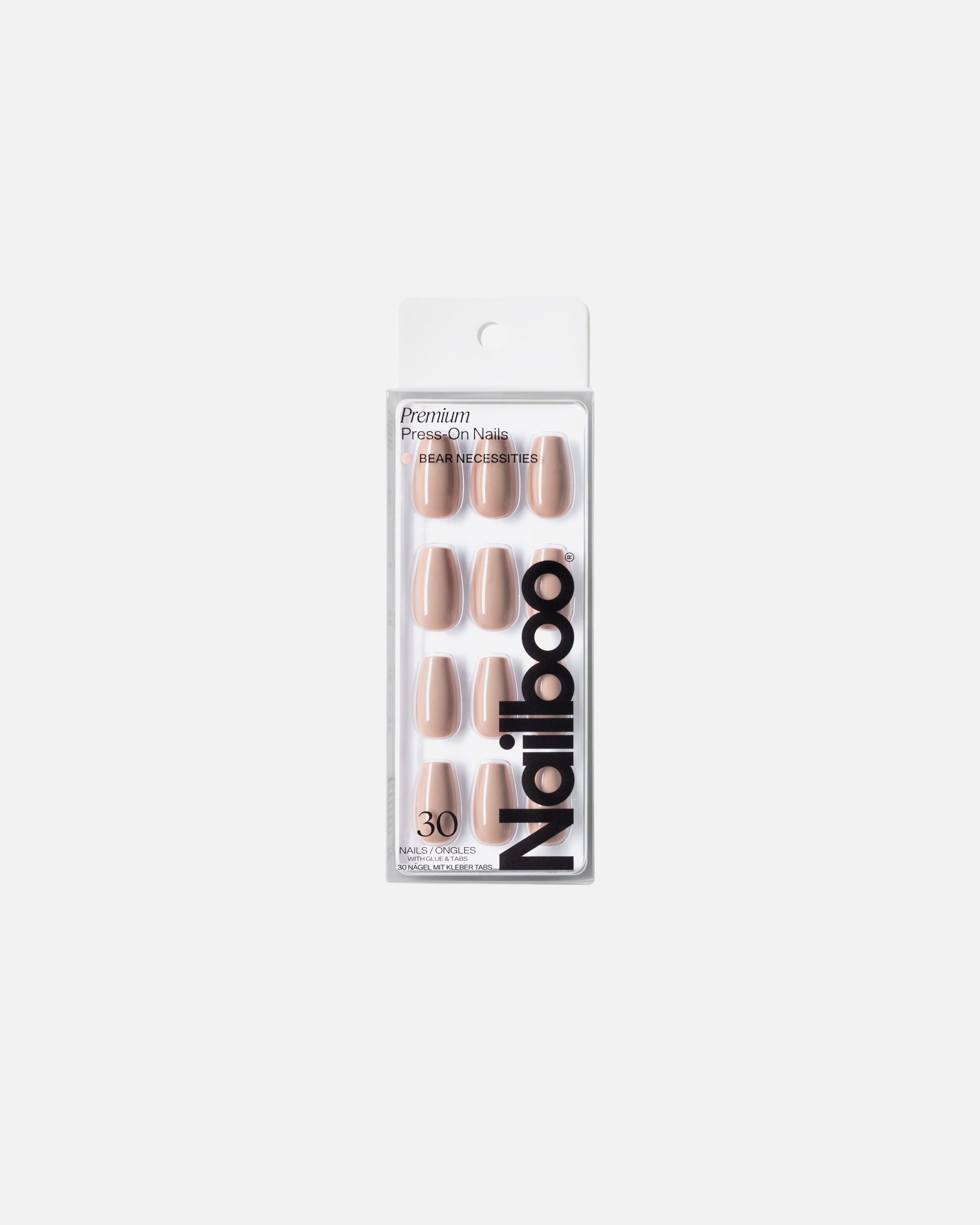Kunstnägel für Unisex Nailboo Default Brand Line Premium Press-On BEAR NECESSITIES