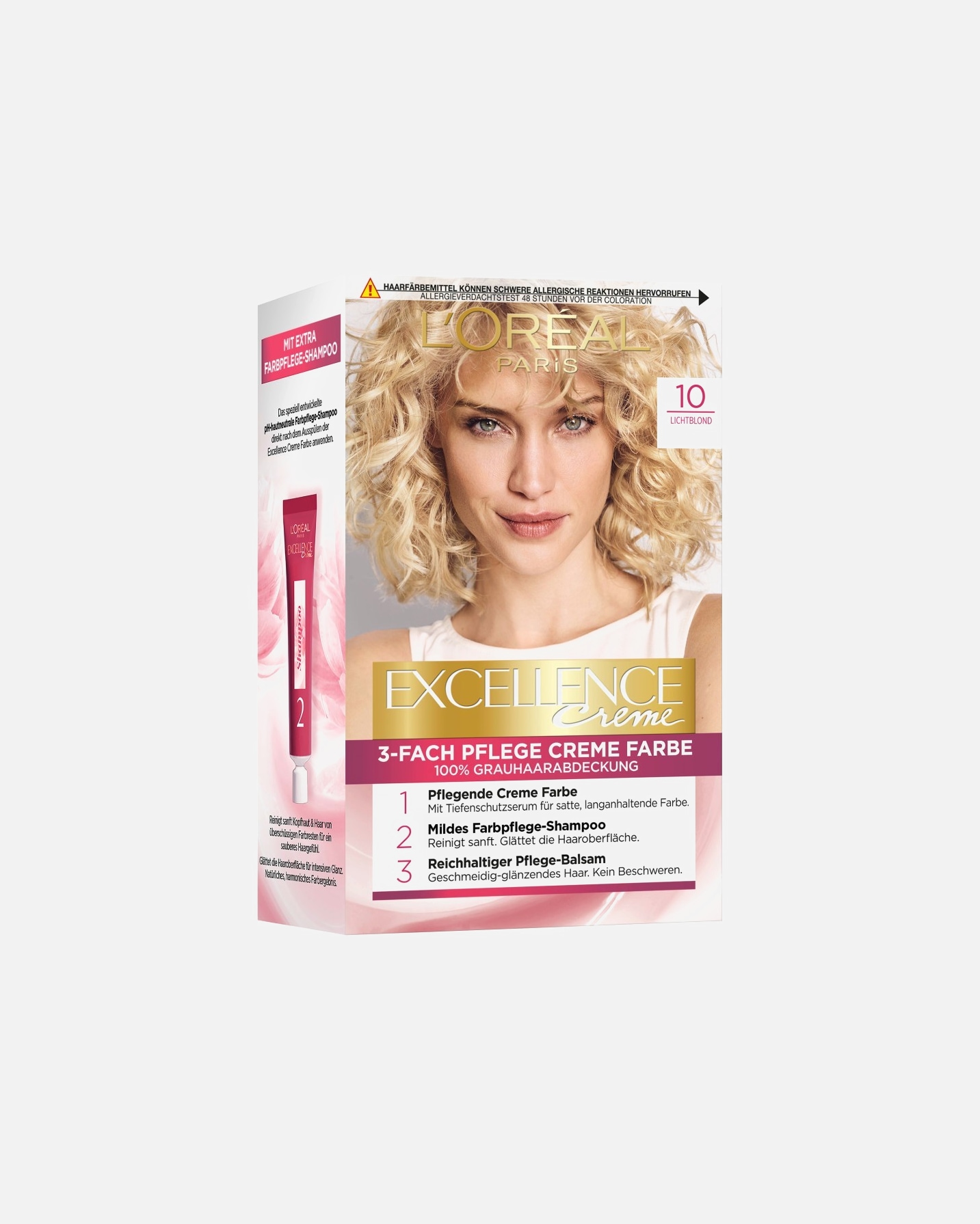 Haarfarbe für Weiblich L’Oréal Paris Excellence Crème Nr. 10 - Lichtblond