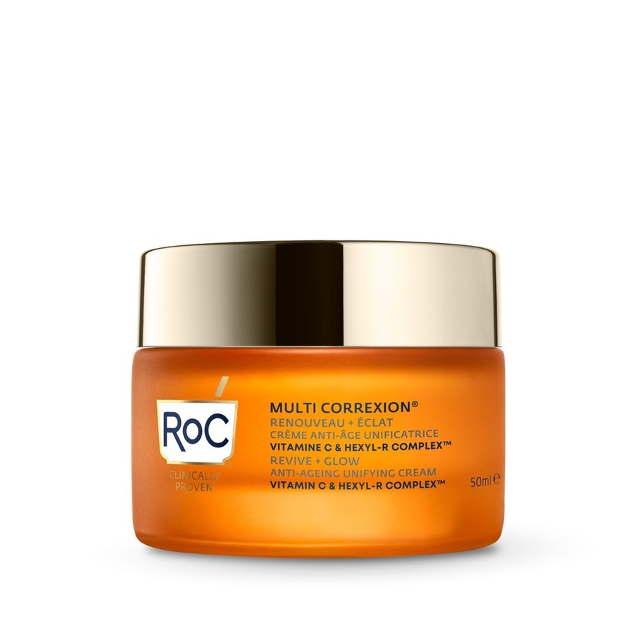RoC Multi Correxion Revive + Glow Anti-Ageing Unifying Cream Rich Gesichtscreme 50 ml