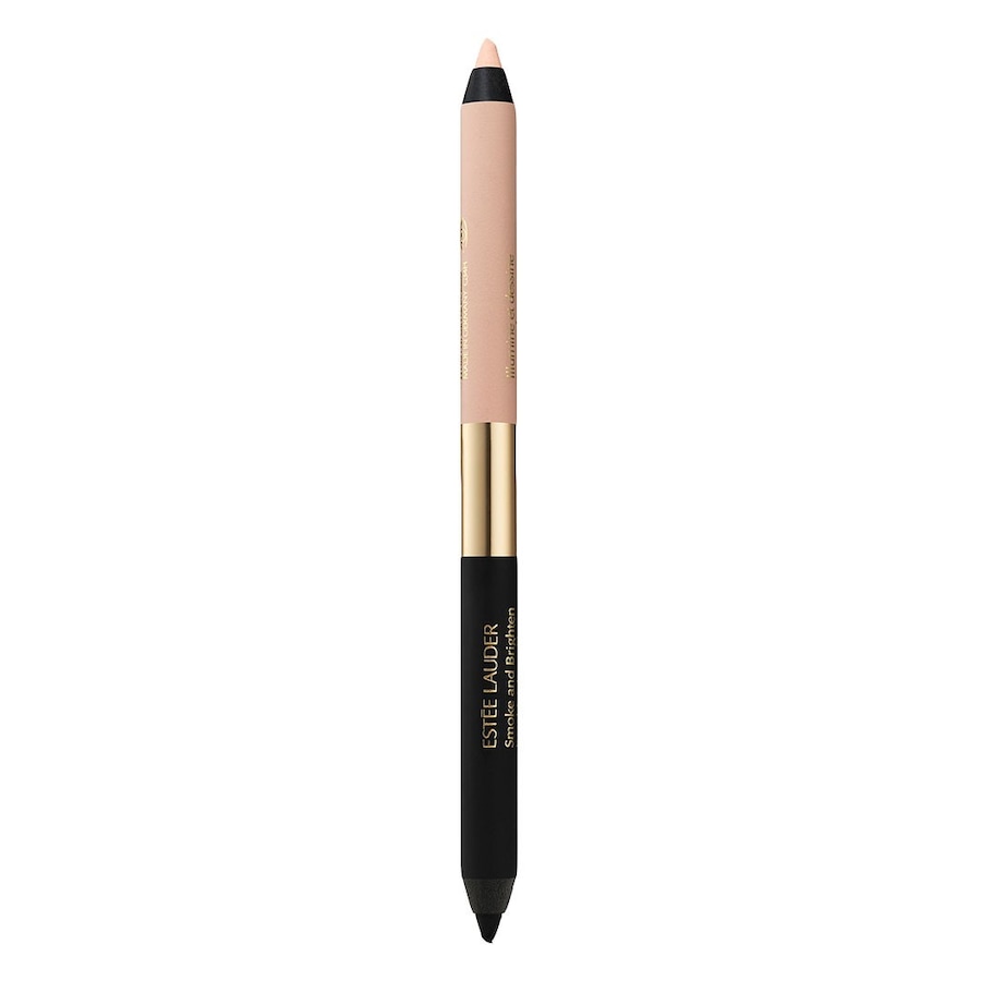 Estée Lauder Smoke and Brighten Kajal Eyeliner Duo Kajalstift Noir / Cream 1 g Schwarz