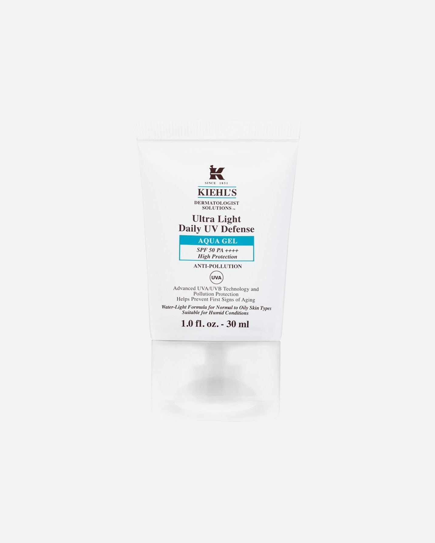 Sonnencreme Körper für Unisex Kiehl’s Ultra Light Daily UV Defense SPF 50 30 ml