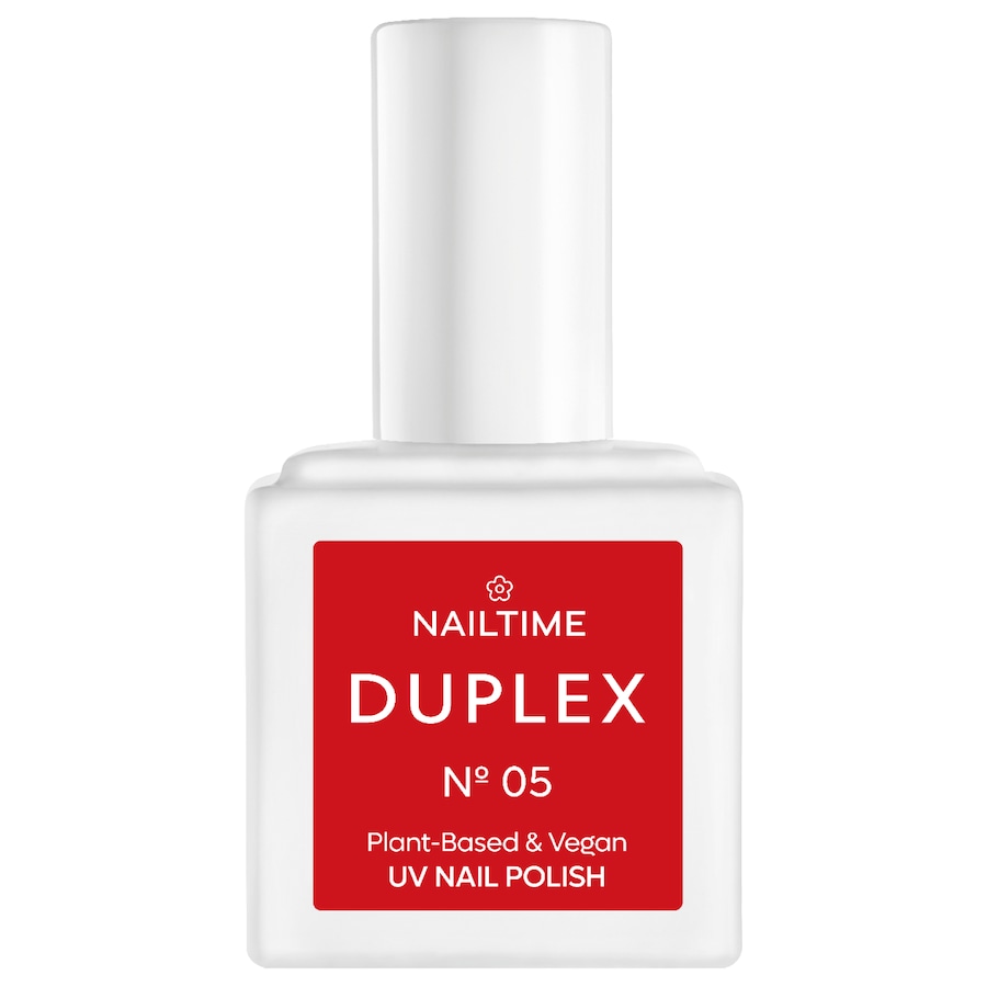 NAILTIME DUPLEX UV NAIL POLISH Nagellack N° 05 Be Happy 8 ml Dunkelrot