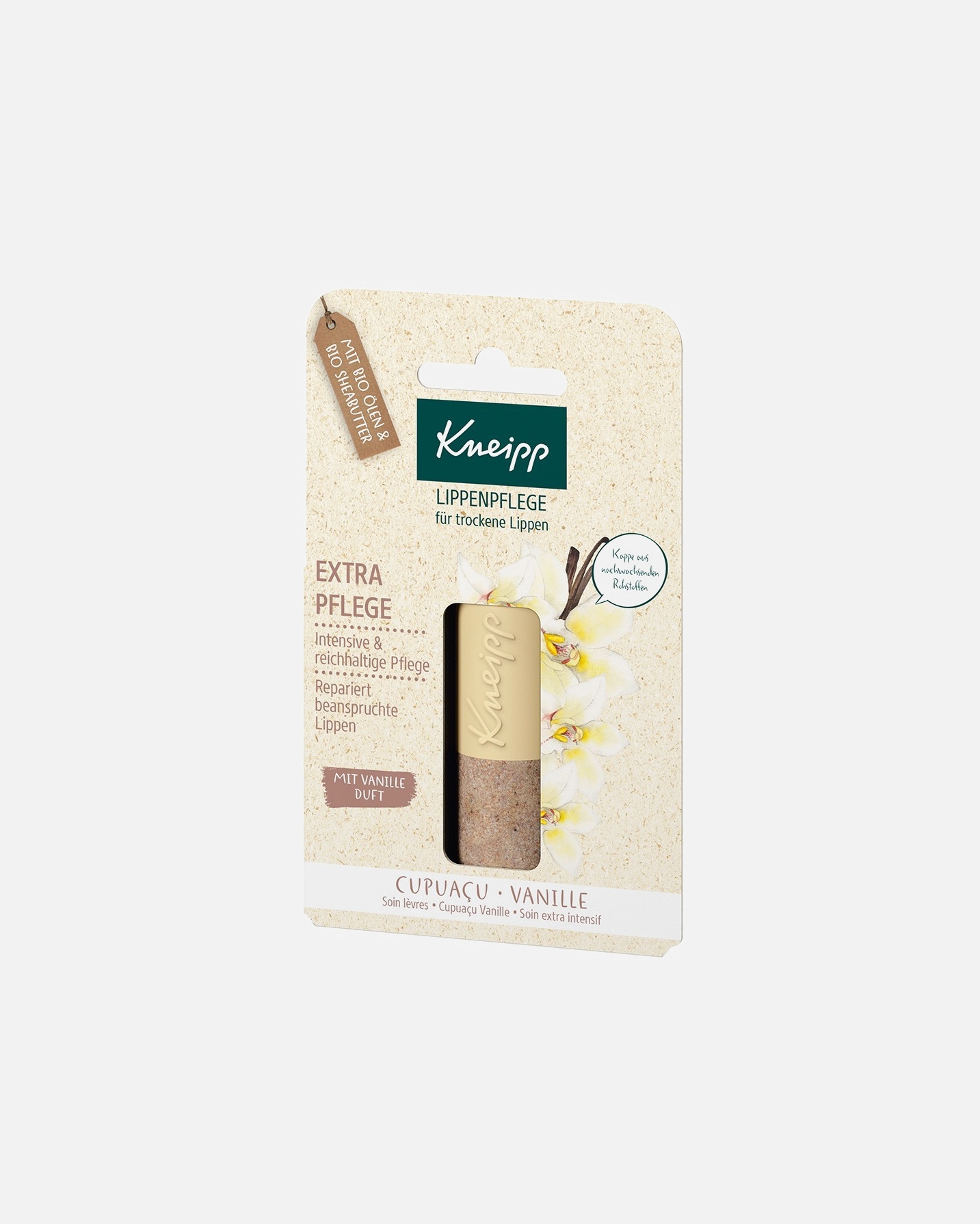 Lippenpflege für Unisex Kneipp Cupuaco-Nuss & Vanille - Winterpflege 4.7 g