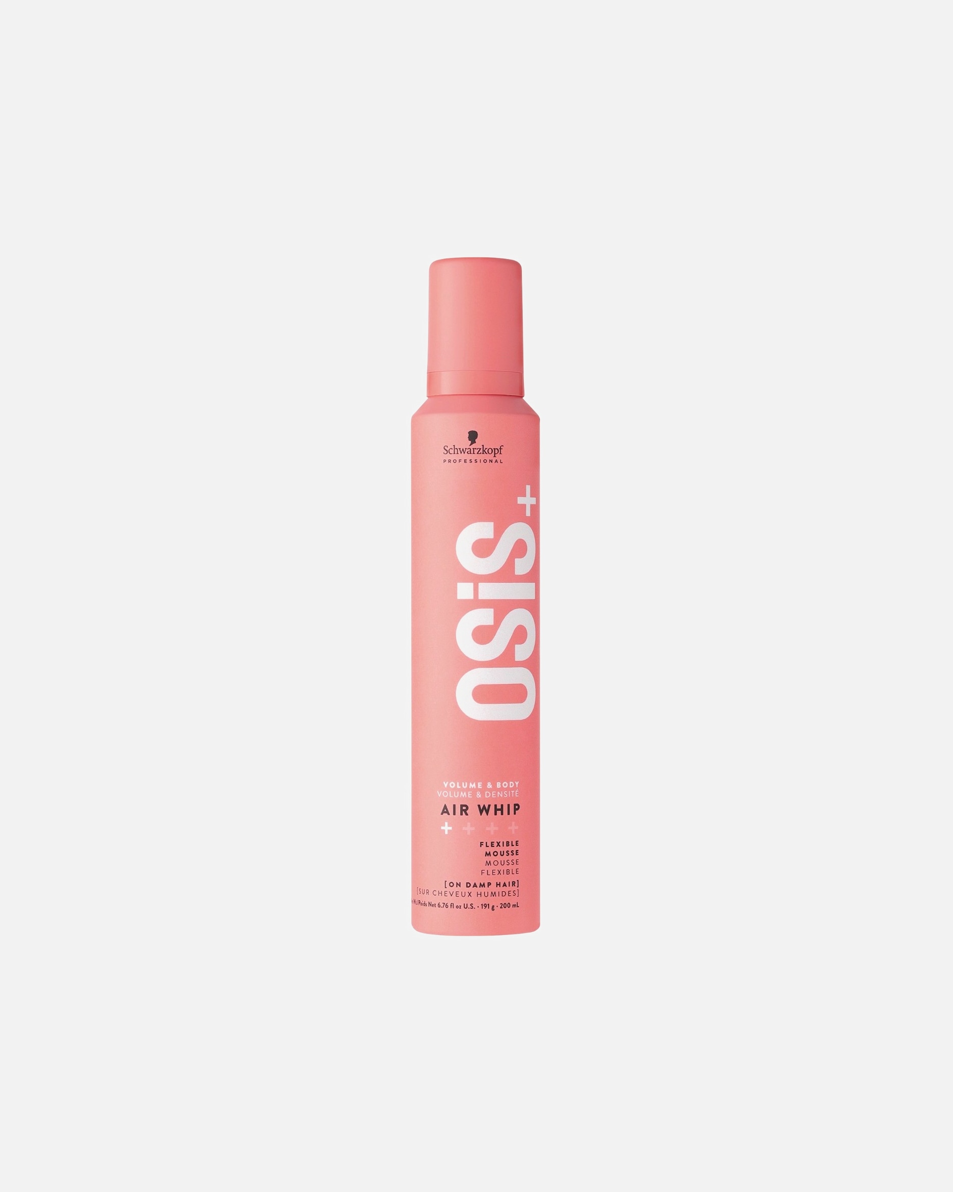 Schaumfestiger für Unisex Schwarzkopf Professional OSiS+ Volume & Body Air Whip 200 ml