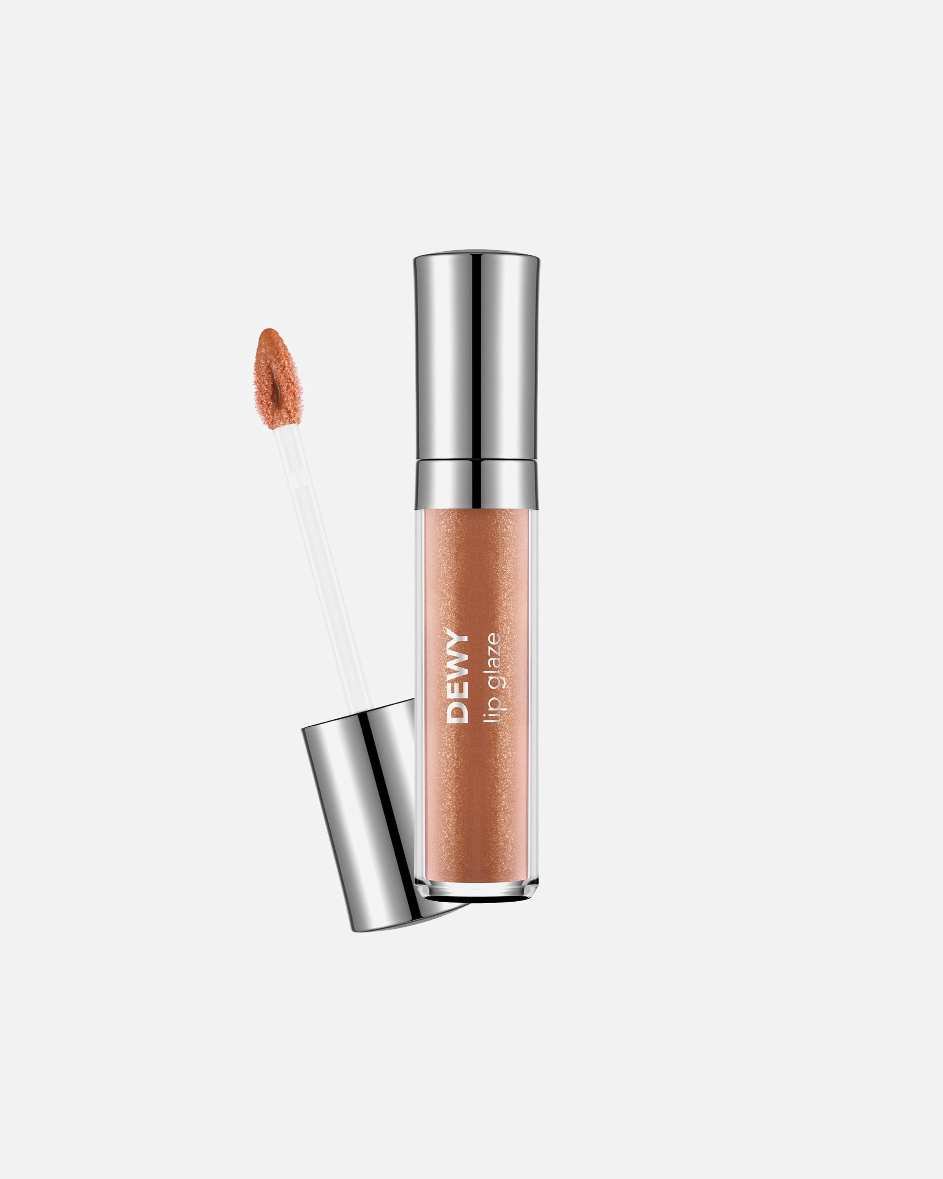 Lipgloss für Unisex Flormar Dewy Lip Glaze New-004 Undressed 3 - GOLDEN TERRACOTTA