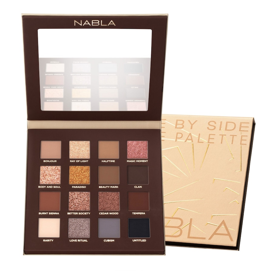 NABLA Side By Nude Palette Lidschatten by 12.2 g Schwarz
