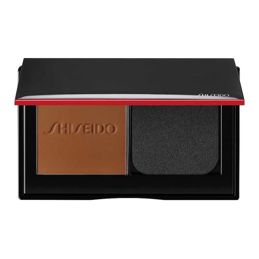Shiseido SYNCHRO SKIN Self-Refreshing Custom Finish Powder Foundation 510 - SUEDE 10 g Schwarz