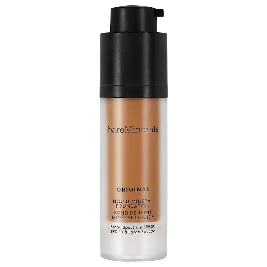 bareMinerals Original Liquid Mineral SPF 20 Foundation 27 - WARM DEEP 30 ml Braun