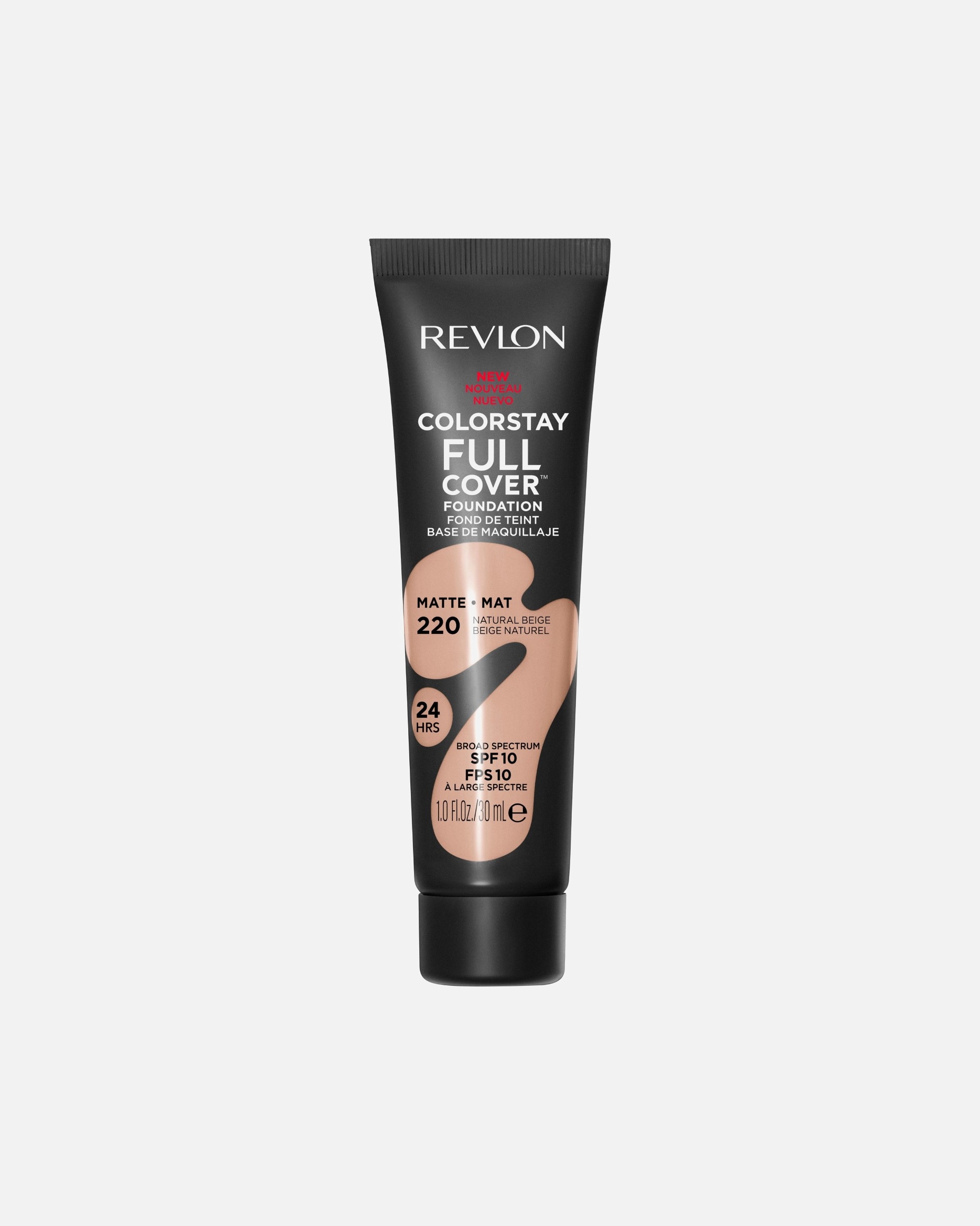 Foundation für Unisex Revlon ColorStay™ Revlon ColorStay Full Cover Long Lasting Matte Foundation, leichtes hitze- und schweißbeständiges Gesichts-Makeup, 390 Early Tan 31.309 ml