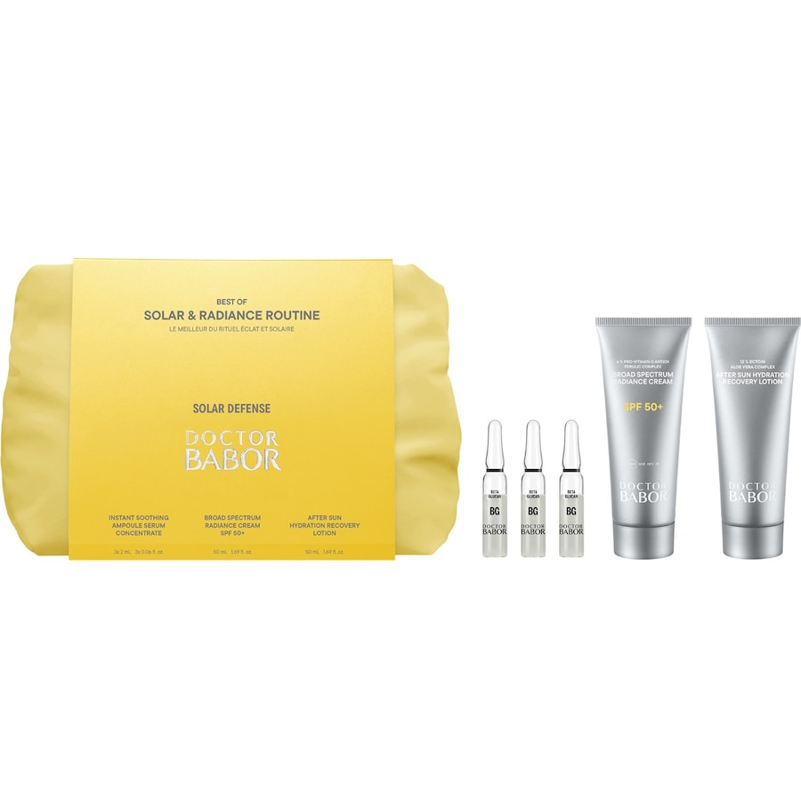 BABOR Doctor Babor Solar Defense Best of & Radiance Routine Sonnenpflegeset