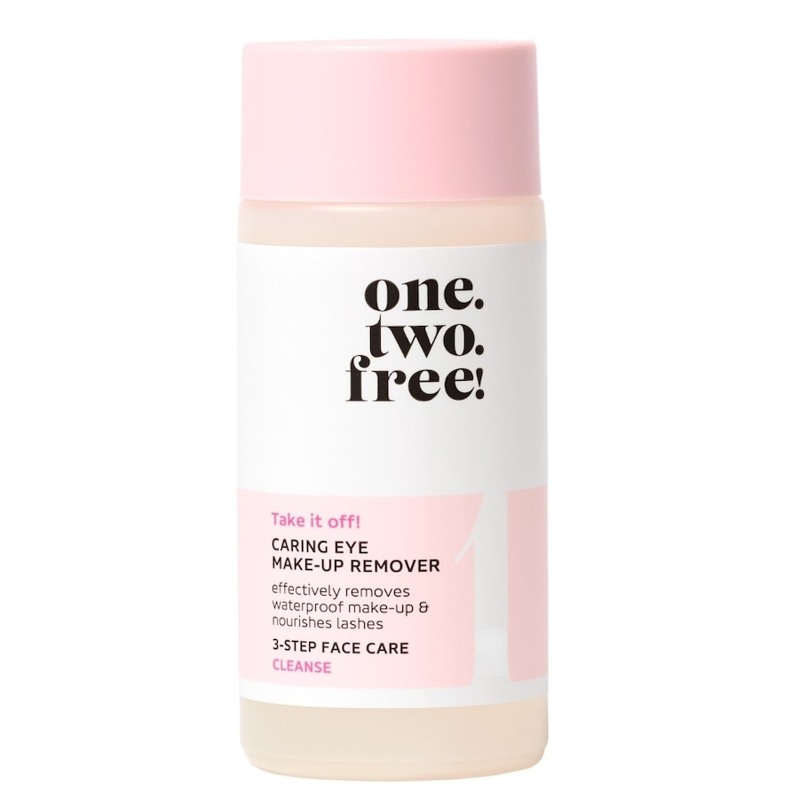 one.two.free! Step 3: Pflege Caring Eye Make-Up RemoverMake-up | 125.0 ml | 119,92 / 1.0 l