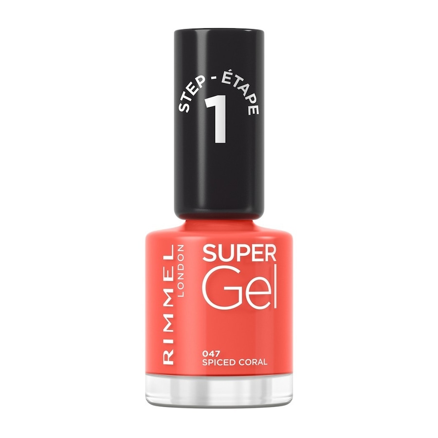 Rimmel London Super Gel żelowy lakier do paznokci 060 Nagellack 12 ml Coral Damen