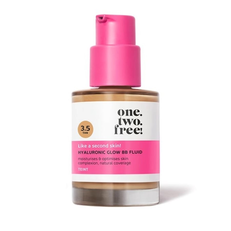 one.two.free! Step 3: Pflege Hyaluronic Glow BB Fluid Cream 3.5. - TAN 30 ml Hellbraun