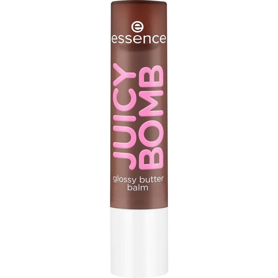 Essence Juicy Bomb Glossy Butter Balm Lippenbalsam 05 - CHOCO-LOT TO HANDLE 2.5 g Braun