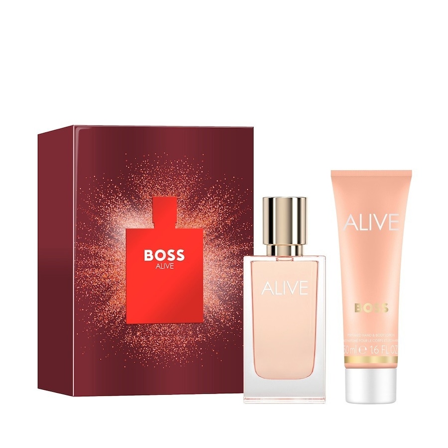 Hugo Boss Alive EdP 30ml + Hand- & Bodylotion 50ml Duftset Geschenkset für Sie Damen