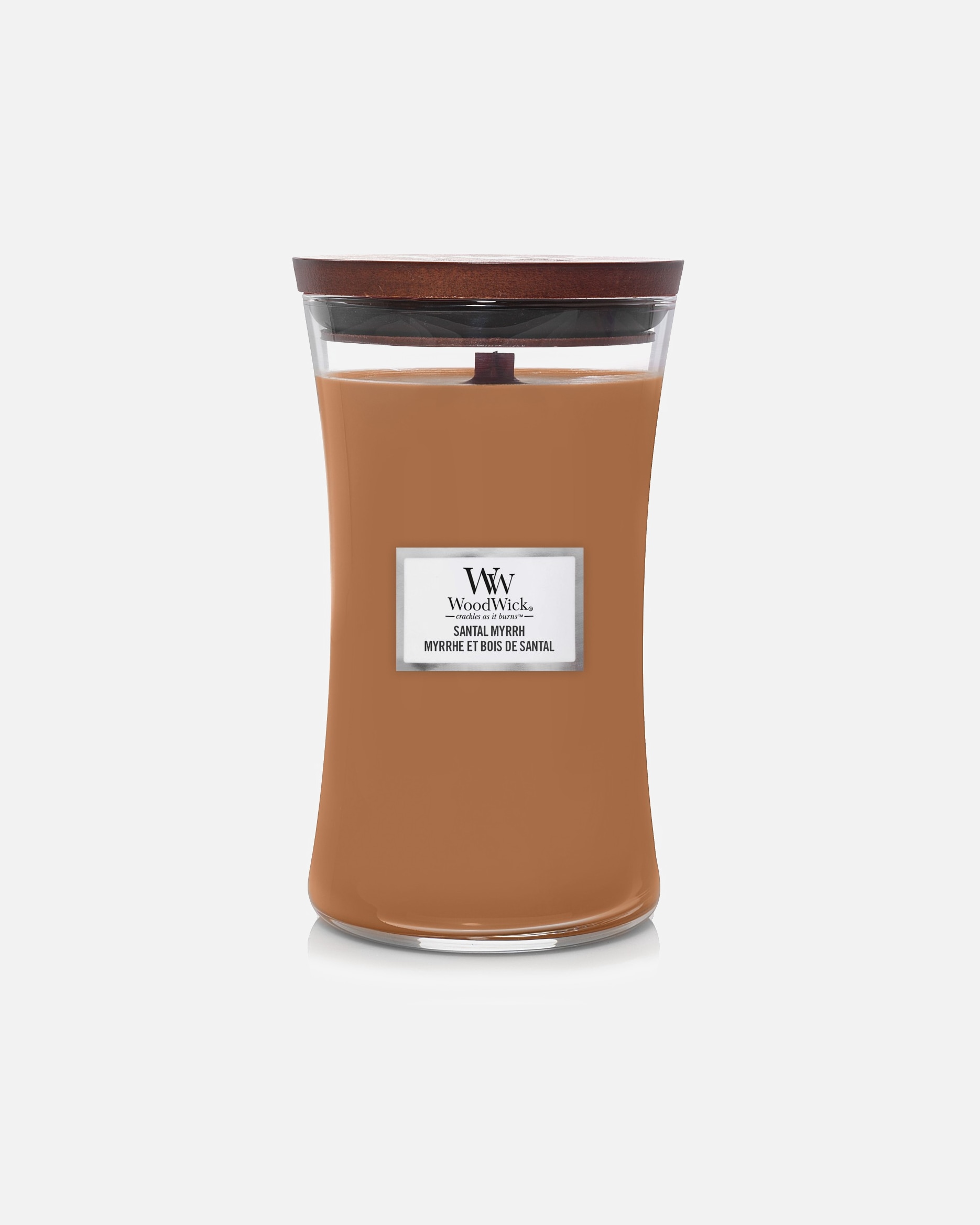 Kerze für Unisex WoodWick Santal Myrrh 609 g