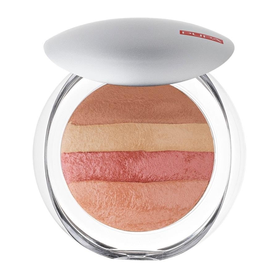 PUPA Milano Luminys Baked All Over Blush 06 Coral Stripes 9 g Hellbraun