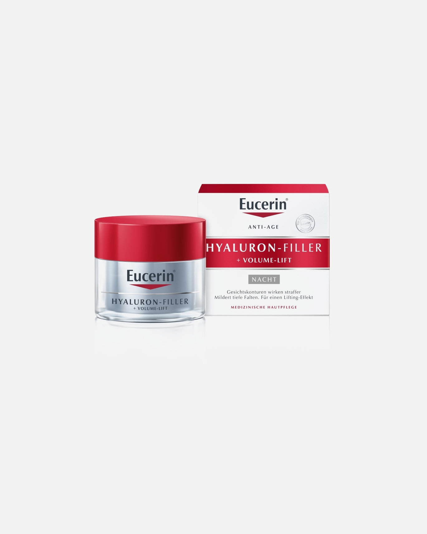 Anti-Aging Pflege für Unisex Eucerin Hyaluron-Filler + Volume-Lift Nachtpflege 50 ml