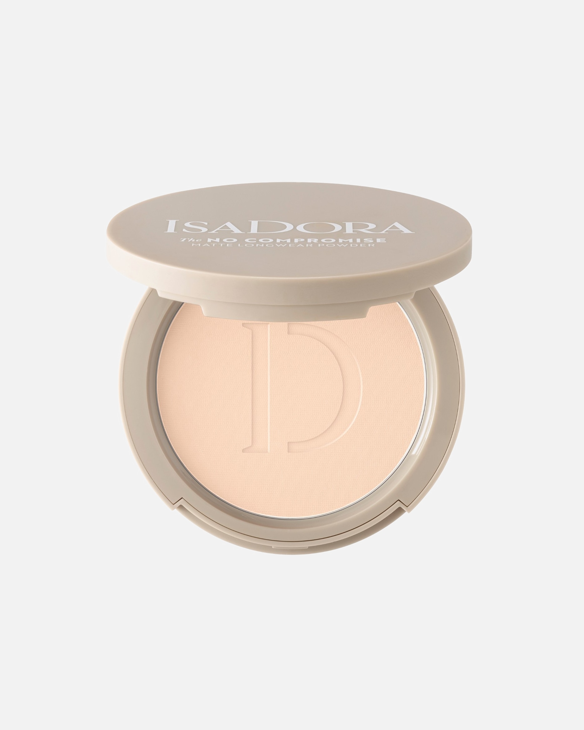 Puder für Unisex Isadora Default Brand Line The No Compromise Matte Longwear Powder 60 - NEUTRAL PORCELAIN