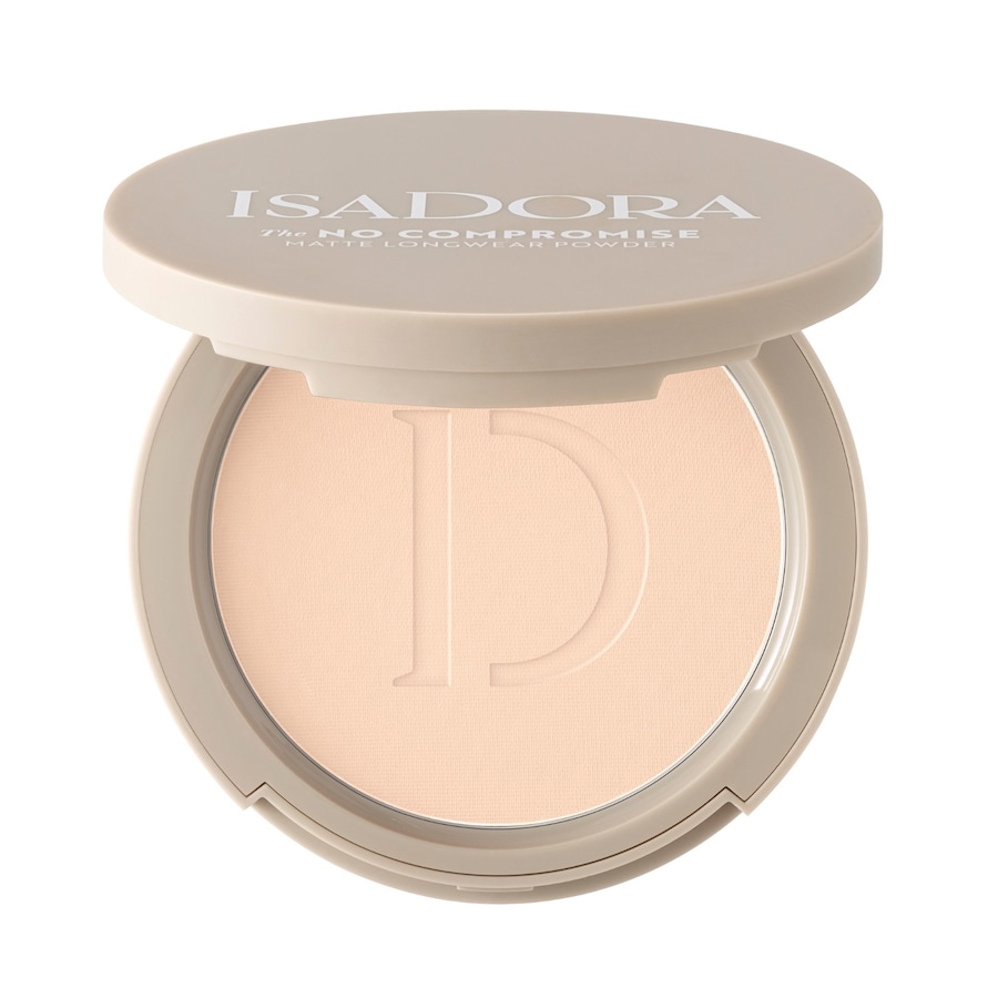 Isadora The No Compromise Matte Longwear Powder Puder 60 - NEUTRAL PORCELAIN 7 g Nude