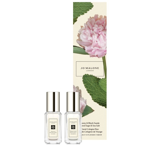 Jo Malone London Cologne Travel Duo (Peony & Blush Suede + Wood Sage & Sea Salt )