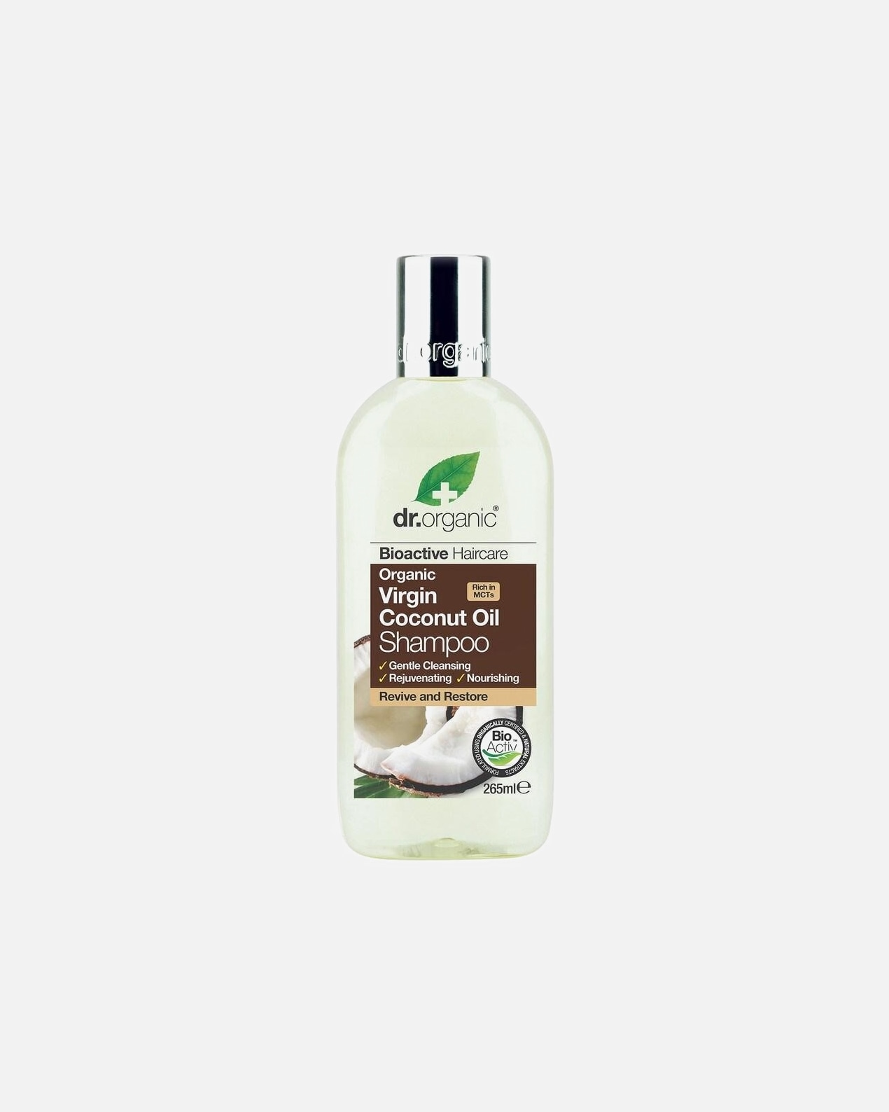 Shampoo für Unisex Dr. Organic Virgin Coconut Oil Kokosnuss-Shampoo 265 ml