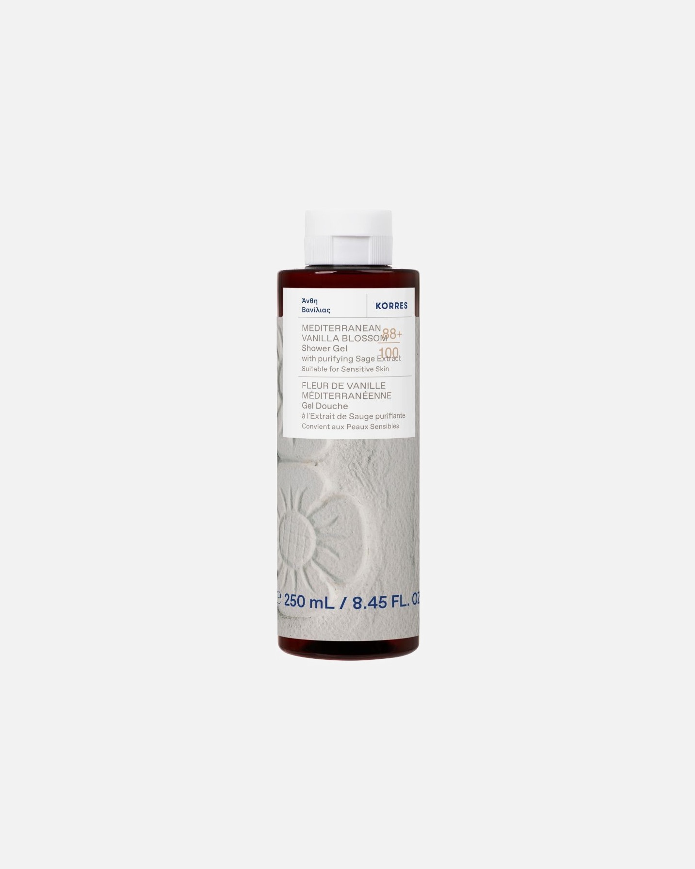 Duschgel für Unisex KORRES Mediterrenean Vanilla Blossom 250 ml