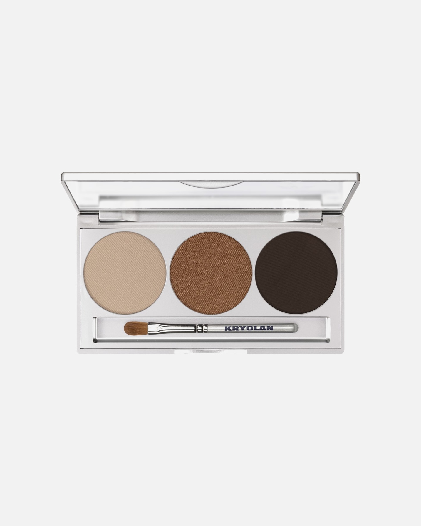 Lidschatten für Unisex Kryolan Eye Shadow Smokey Trio SMOKEY BEIGE