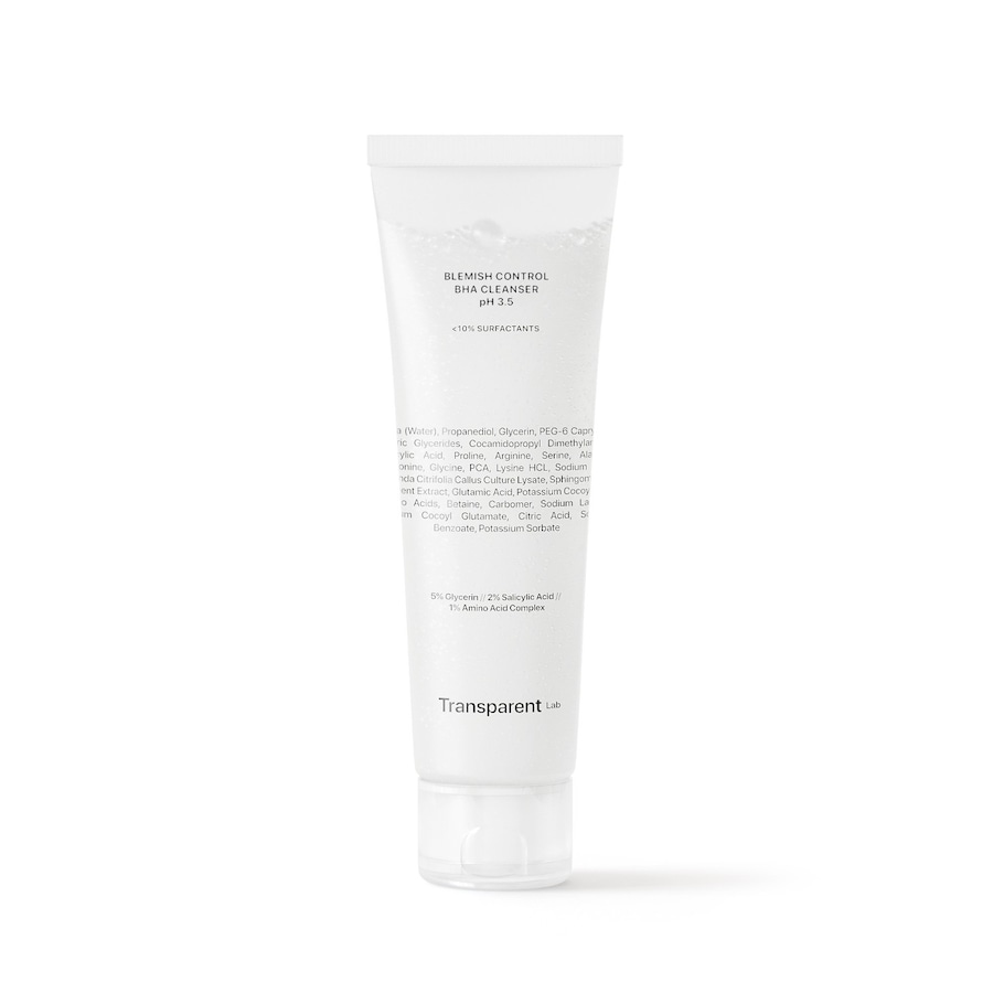 Transparent Lab Blemish Control BHA Cleanser PH 3.5 Reinigungsgel 150 ml