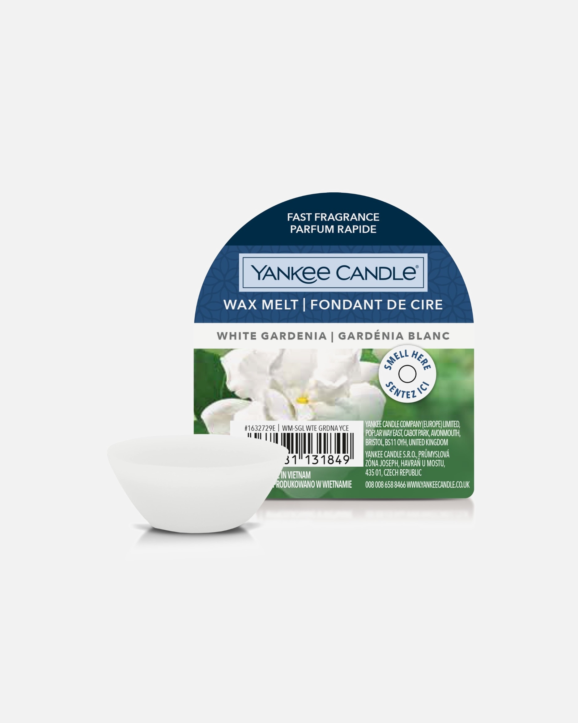 Kerze für Unisex YANKEE CANDLE Default Brand Line Wax Melt 61 g - White Gardenia